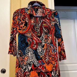 MSK dress knee length size M